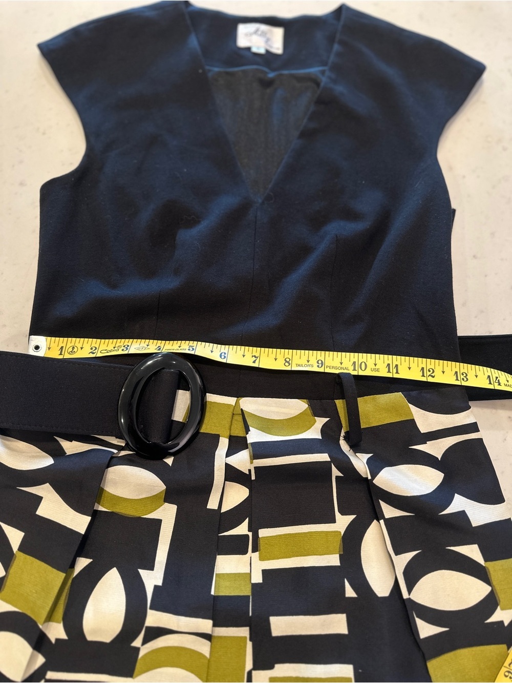 Milly Silk Cocktail Dress Size 2 Belted Mini Designer Office Luxury Sleeveless - Picture 7 of 9